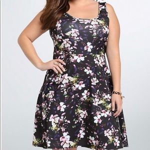 Floral Skater Dress